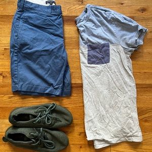 Jcrew mens pocket tee m